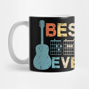 Best Dad Ever Guitar Chords Musician Funny Fathers Day Mug